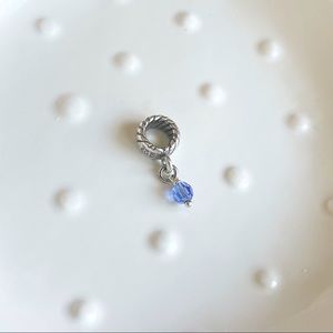 michael anthony sapphire birthstone charm